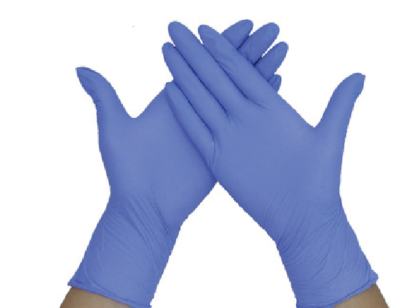 一次性丁腈手套（紫蓝色）